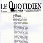 Le Quotidien : Visiblement je vous aime