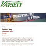 Variety : Elle s'appelait Sarah
