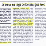 Le monde: Le coeur en rage de Dominique Frot le monde - le coeur en rage de Dominique Frot