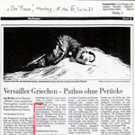 Die Presse : Phèdre Die Presse - Phèdre