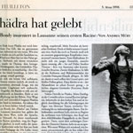 Die Zeit : Phèdre Die Zeit - Phèdre