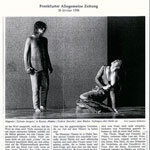 Frankfurter Allegemeine Zeitung : Phèdre Frankfurter Allegemeine Zeitung - Phèdre