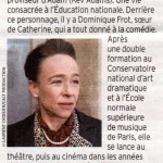 Article paru dans Télé 7 Jours, mai 2013