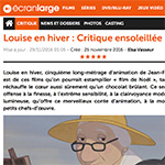 Extrait de l'article d'Elsa Vasseur paru dans Écran Large, le 25 novembre 2016